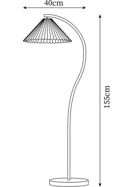 Montana Tek Ayaklı Metal Lambader fırsatları