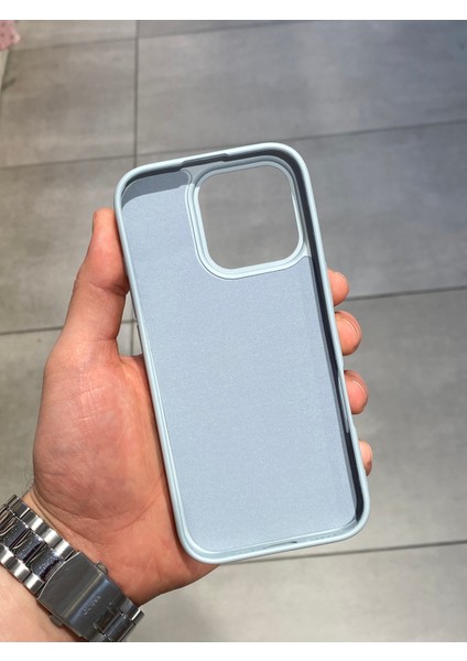 Iphone 16 Pro Uyumlu Içi Kadife Silikon Lansman Kılıf