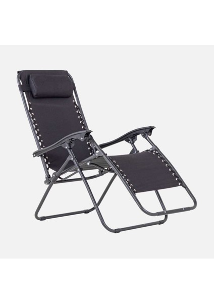 Luxury Gravity Bahçe Kamp Plaj Katlanır Şezlong Sandelye Sunfun 1 Adet
