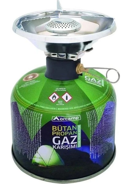 Luxury Çakmaklı Siboplu Ocak 230 gr Tüp CK-193-230 1 Adet