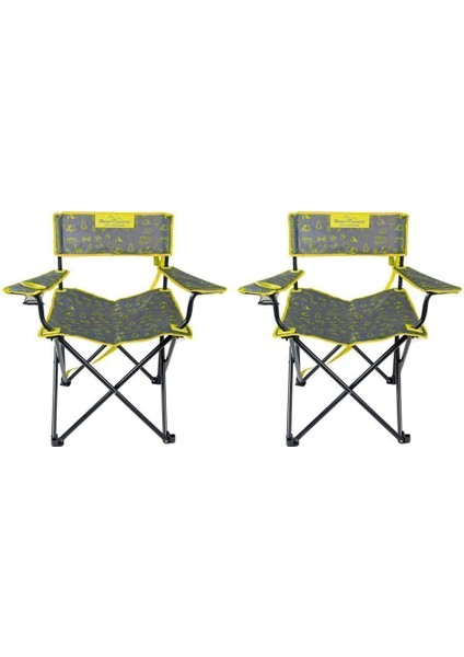 Luxury Kamp & Plaj Sandalyesi Xl 2 Adet 1 Adet