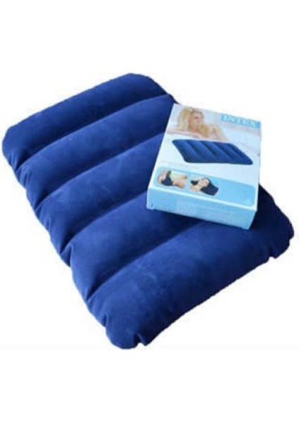 Luxury Şişme Yastık Kadife Kaplı Şişme Minder 43X28X9CM- 1 Adet