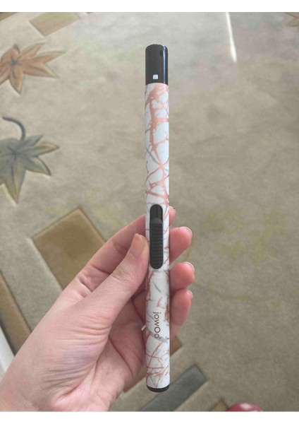 Luxury Metalik Mermer Desen Şamdan Mum Ocak Çakmagı 1 Adet