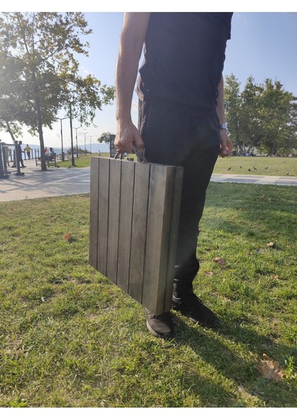 Luxury 50X100 cm Katlanı Piknik Kamp Masası 1 Adet fırsatları