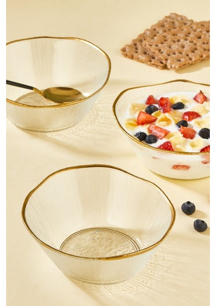 Luxury Ekol 6 Parça Salata/çorba/çerez Kase Seti 1 Adet