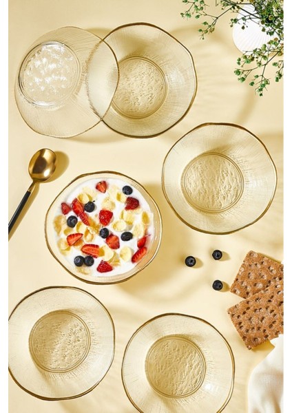Luxury Ekol 6 Parça Salata/çorba/çerez Kase Seti 1 Adet