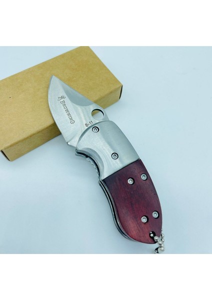 Luxury Marka Mini Ceplik Ahşapkasa Çakı //8-11**11CM 1 Adet fırsatları