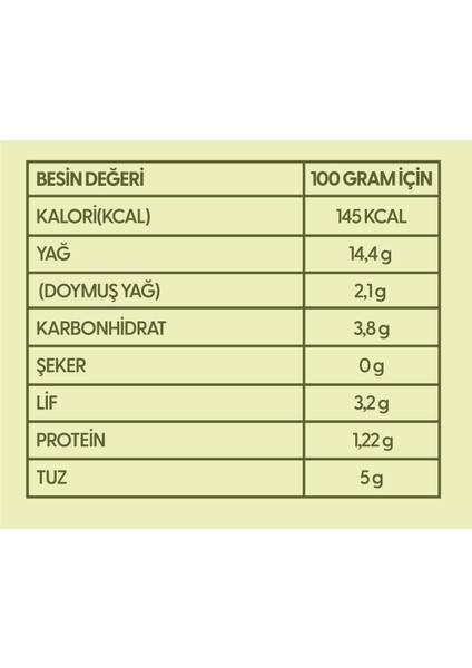 Ayvalık El Kırması Yeşil Zeytin 1000 gr