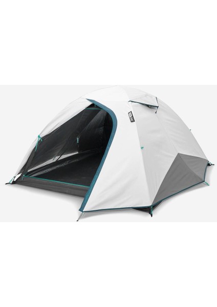 Luxury Quechua 3 Kişilik Kamp Çadırı - MH100 Fresh & Black 1 Adet