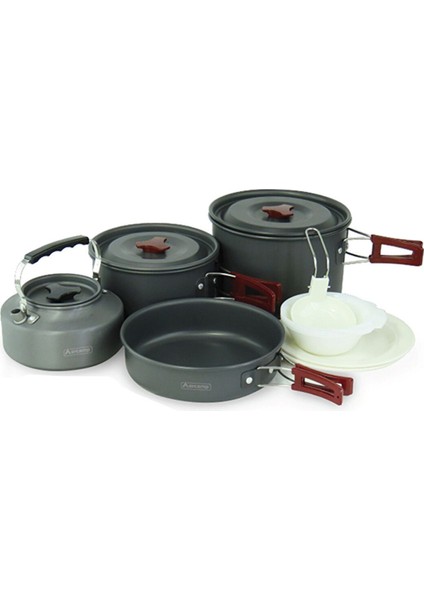 Luxury Kamp Tencere Seti 5'li Takım 1 Adet fiyatları