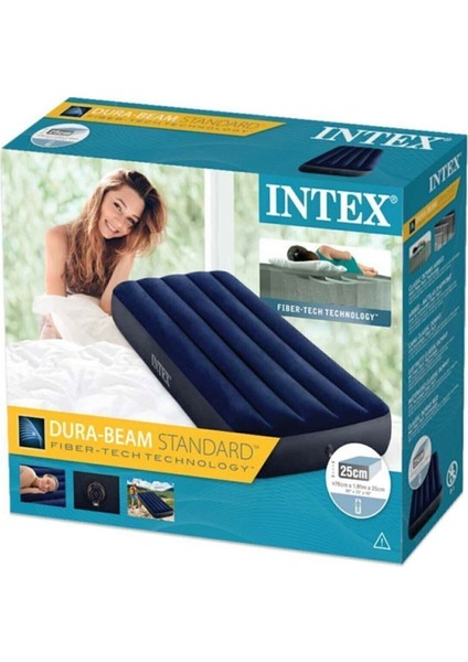 Luxury Tek Kişilik Şişme Yatak /76X191X25CM/ Kamp Yatağı - 64756-23082351 1 Adet