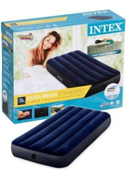 Luxury Tek Kişilik Şişme Yatak /76X191X25CM/ Kamp Yatağı - 64756-23082351 1 Adet