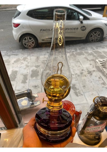 Luxury Dekoratif Nostaljik Büyük Boy Gaz Lambası 1 Adet
