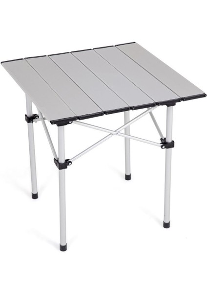 Luxury Basic Alüminyum Katlanır Portatif Kamp ve Piknik Masası ( Küçük Boy 49CMX52CMX49CM) 1 Adet
