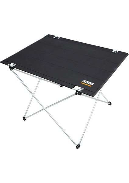Luxury Ultralight Katlanır Kamp Masası, Piknik, Bbq, Balıkçılık, Avcılık, Plaj Için Büyük Siyah 1 Adet