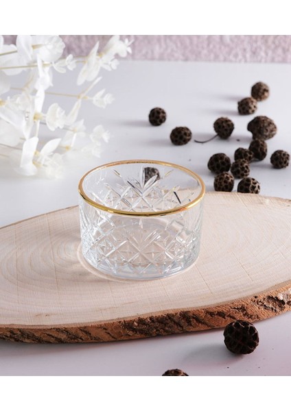 Luxury Timeless Golden Touch Çerezlik Kase Seti 1 Adet
