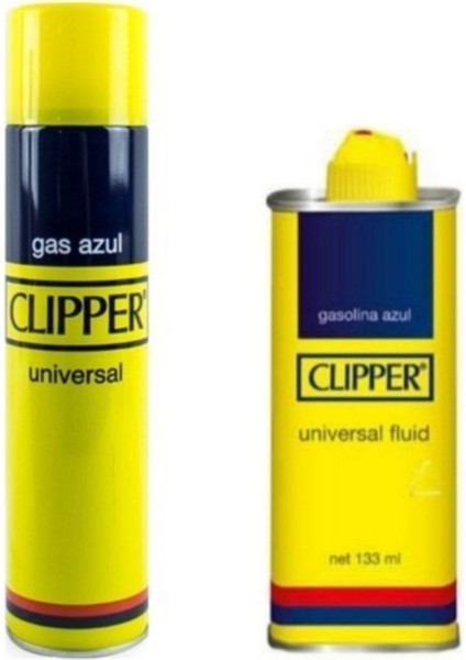 (Zippo) Çakmak Benzini 133ML + Çakmak Gazı 250ML 1 Adet