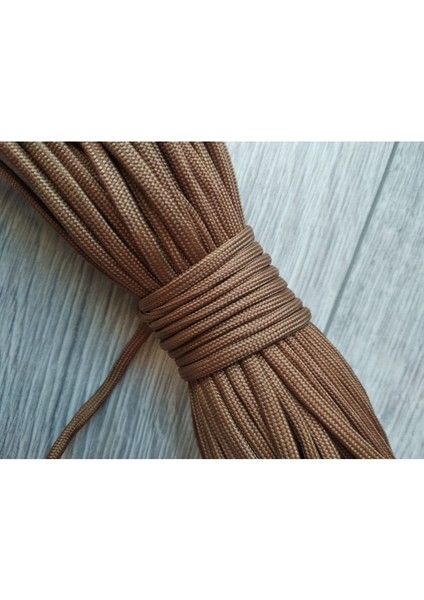 Luxury 5 Metre Paracord Bileklik Ipi Taba Renk 1 Adet