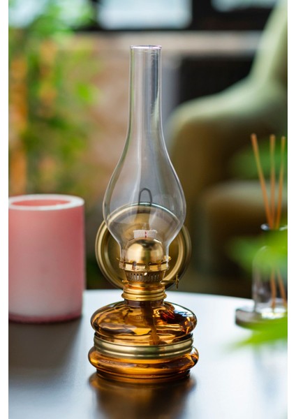 Luxury Klasik Gaz Lambası Amber No:14 1 Adet