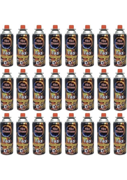 Luxury Bütan Propan Kamp Gaz Kartuşu 227GR 320ML 24ADET 1koli 1 Adet