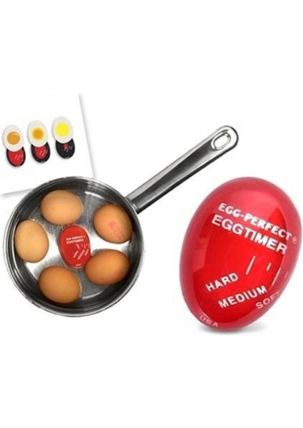 Luxury Dublör Yumurta Zamanlayıcı Egg Timer ile Rafadan Kayısı ve Pişmiş Yumurta Haşlayabilirsiniz 1 Adet