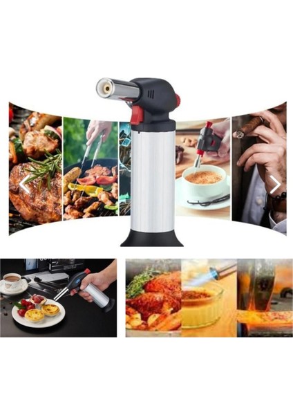 Luxury Profesyonel Pürmüz Çakmak, Torch Mangal Nargile Çakmağı 1 Adet
