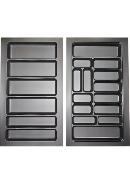 Luxury 85X49 Kaşıklık ve Kepçelik 2'li Set 80X40 Cm'e Kadar Kesilebilir. (Ücretsiz Kesim) 1 Adet