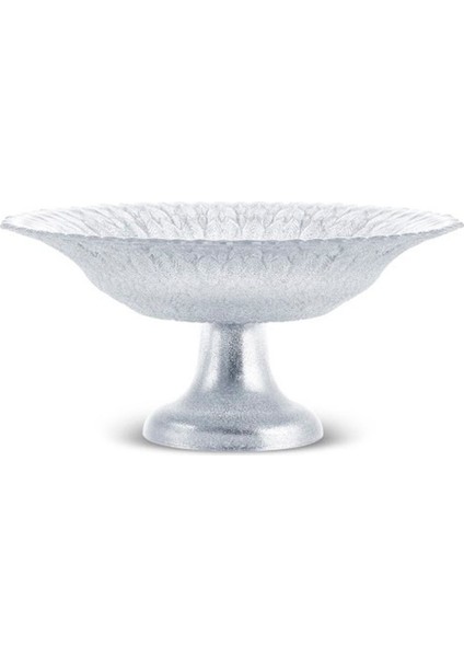 Luxury Bryan Dekoratif Ayaklı Şekerlik Silver 22 cm 1 Adet fiyatları