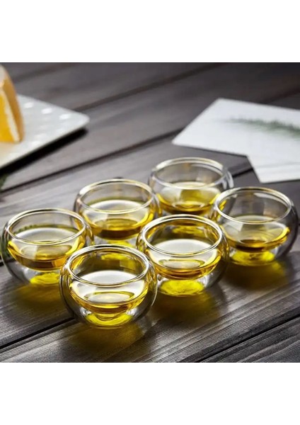 Luxury Mini Boy Kahve Yanı Çift Çidarlı 6 Lı Pinterest Stil Sosluk (75ML) 1 Adet fiyatları