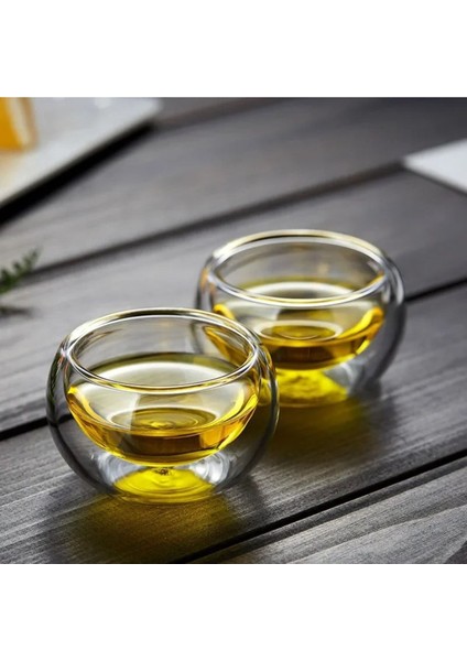 Luxury Mini Boy Kahve Yanı Çift Çidarlı 6 Lı Pinterest Stil Sosluk (75ML) 1 Adet modelleri