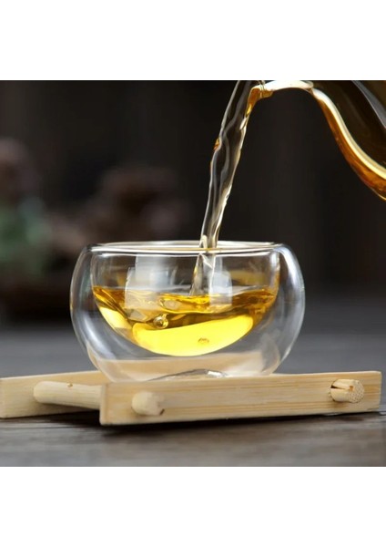 Luxury Mini Boy Kahve Yanı Çift Çidarlı 6 Lı Pinterest Stil Sosluk (75ML) 1 Adet fırsatları