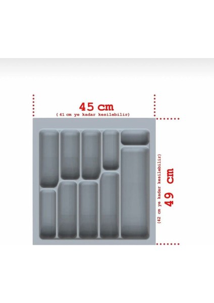 Luxury Netaks Kaşıklık+Kepçelik Takım (2.20X450X490 Mm) Parlak Desen Ücretsiz Kesim 1 Adet