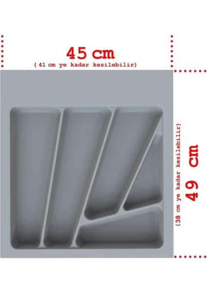 Luxury Netaks Kaşıklık+Kepçelik Takım (2.20X450X490 Mm) Parlak Desen Ücretsiz Kesim 1 Adet