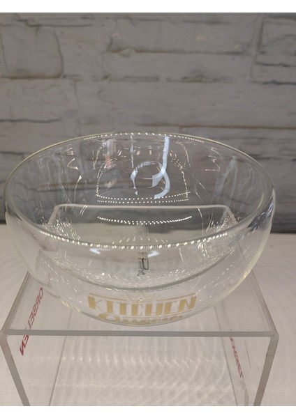Luxury The Lımıted Edition Double Bowl Glass 550 ml Çift Cidar Cam Büyük Boy Kase 1 Adet