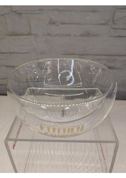 Luxury The Lımıted Edition Double Bowl Glass 550 ml Çift Cidar Cam Büyük Boy Kase 1 Adet