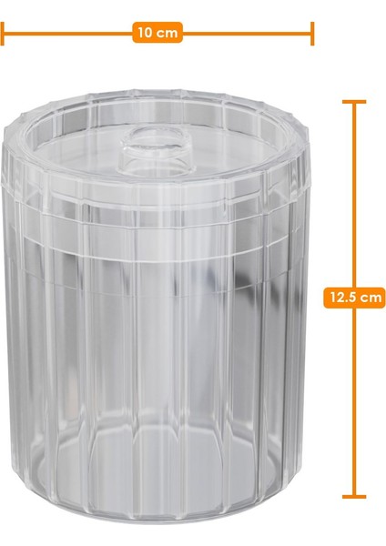 Luxury 2 Adet Kapaklı Sunumluk Kase Takımı Kurabiye Kuruyemiş Çerezlik Saklama Kutusu 700ML 1 Adet