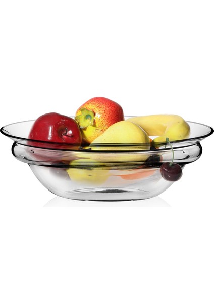 Luxury Milano - Oval Soğuk Kesim El Yapımı Gondol Model Kase 29 cm 1 Adet