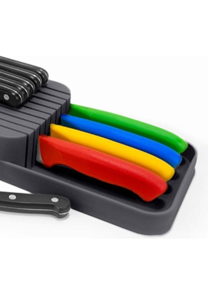 Luxury Çekmece Içi 2 Sıra Bıçaklık Düzenleyici Organizer (14X39CM) 1 Adet modelleri