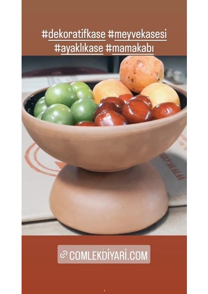 Luxury Oval Ayaklı Kase 1 Adet