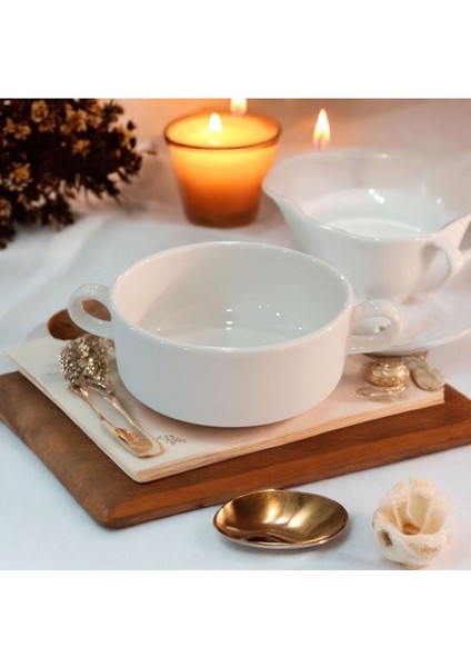Luxury Bonna Banquet Konsome Joker Kulplu Çorba Kase 300 CC-1ADET 11CM 1 Adet