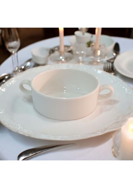 Luxury Bonna Banquet Konsome Joker Kulplu Çorba Kase 300 CC-1ADET 11CM 1 Adet