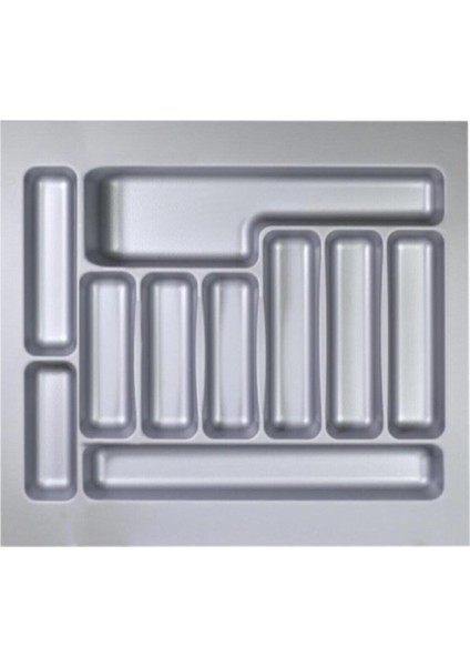 Luxury Çekmece Içi Kaşıklık Gri Tüm Ölçülerde Kesme Işlemi ÜCRETSIZ-(62CM x 49CM) 1 Adet