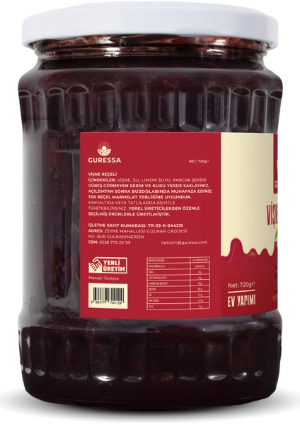 Vişne Reçeli 720 Gr Doğal Ev Yapımı fırsatları