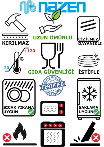 Luxury Mimhome Kare Çukur 14CM Sade Beyaz Kase:horeca Buffet Servis, Salata Kasesi 1 Adet