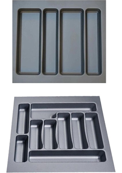 Luxury 2li Set 47X49 cm Düzenleyici 47 cm Kepçelik & 47 cm Kaşıklık (45X40 cm E Kesilebilir)Organizer Çeyiz 1 Adet