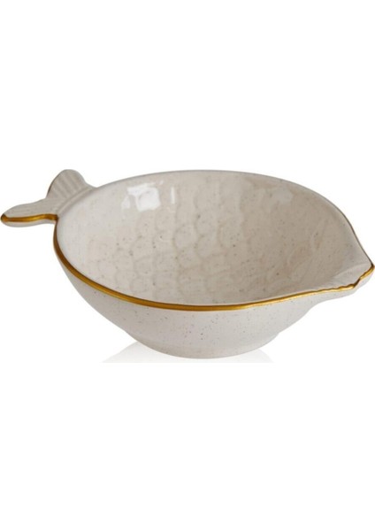 Luxury Balık Seramik Çerezlik - 15 cm 1 Adet