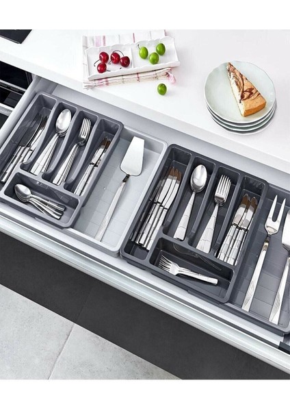 Luxury Ayarlanabilir Çekmece Içi Kaşıklık 1 Adet