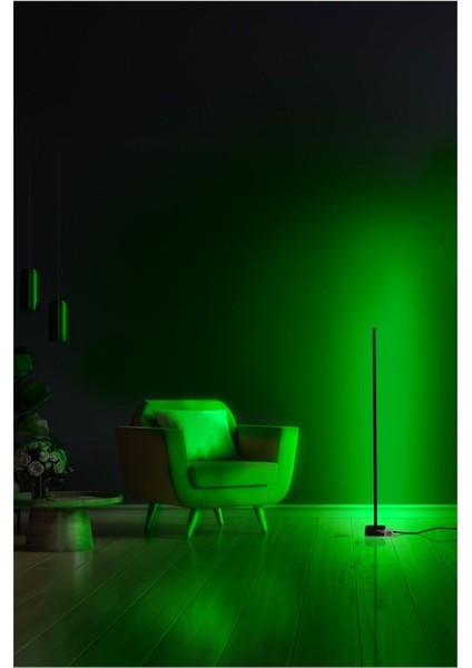 Kumandalı LED Lambader Çok Renkli fırsatları