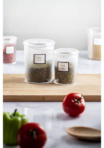 Luxury 18'li Barok Yuvarlak 3 Boy Kavanoz Seti & Saklama Kabı & Erzak Kabı (6*2000 Ml, 6*1000 ml ,6*500 Ml) 1 Adet fırsatları
