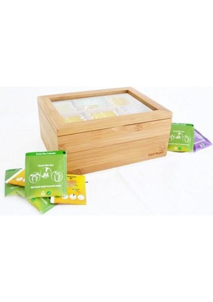 Luxury Misto - 6 Bölmeli Çay Kabı 1 Adet